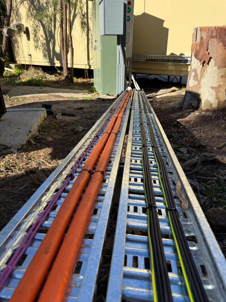 Battery bank installation